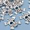 Alloy Crossbone Skull Pendant Rhinestone Settings, Lead Free and Cadmium Free, Antique Silver, 29x27x6mm, Hole: 1.5mm
