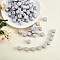20Pcs Grey Cube Letter Silicone Beads 12x12x12mm Square Dice Alphabet Beads with 2mm Hole Spacer Loose Letter Beads for Bracelet Necklace Jewelry Making, Letter.T, 12mm, Hole: 2mm