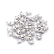 Tarnish Resistant 201 Stainless Steel Chain Tabs, Chain Extender Connectors, Stainless Steel Color, 8x4x0.7mm, Hole: 1mm and 2mm