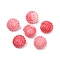 Synthetic Coral Carved Beads, Dyed, Spiral Shell shape, Pink, 21x14.5mm, Hole: 1.2mm