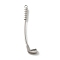 Alloy Sports Equipment Pendants, Golf Clubs, 62.5x13.5x4.5mm, Hole: 2mm