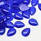 Cat Eye Cabochons, teardrop, Blue, 25x18x4mm