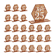 Ph pandahall 25 комплект номеров столов с деревянным основанием DIY-WH0002-33-7