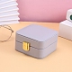 Имитация кожи коробки ювелирных изделий PW-WG77453-04-1