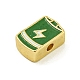 Стойки покрытие латунь эмаль бисер KK-U029-22G-06-2