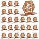 Ph pandahall 25 комплект номеров столов с деревянным основанием DIY-WH0002-33-1