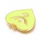 Настоящие позолоченные кулоны из латуни с эмалью 18k KK-A150-05G-RS-4