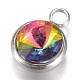 Стеклянные подвески GLAA-G019-P01-2