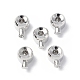 Зажимные бусины из латуни KK-P223-35P-4