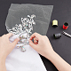 Аппликации из страз и пластиковых бусин DIY-WH0325-41-6