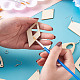 Из натурального дерева большие кулоны DIY-TA0008-66-6