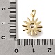 Латунные микро проложить кубического циркония подвески KK-U072-22G-3
