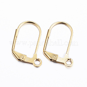 Серьги из нержавеющей стали 304 с ионным покрытием (IP) STAS-P166-11G-01