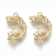 Звенья / коннеркоты из латуни KK-S356-055G-NF
