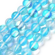 Прозрачные стеклянные бусины GLAA-B022-8mm-17