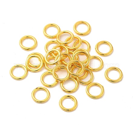 Сплав закрыт кольца прыжок KK-WH0052-05A-G-1