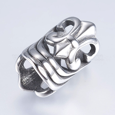 Бусины из нержавеющей стали 304 STAS-I076-078AS-1