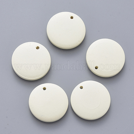 Расписные деревянные подвески WOOD-Q040-018A-A08-1