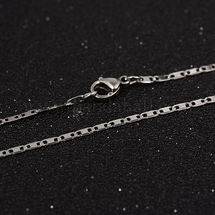 Цепочки Mariner Link из нержавеющей стали 304 NJEW-L427-09P-1