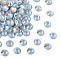 Preciosa® MAXIMA Crystal No Hotfix Flatback Stones, Czech Crystal, Dura Foiling, Round(438 11 615 Chaton Rose), 31110 200 Lt. Sapphire Opal AB, SS12(3~3.2mm)