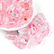 Transparent Acrylic Beads, Rectangle, Two Tone, Pink, 23~23.5x11x9.2mm, Hole: 1.6mm, about 11pcs/20g