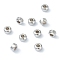 Non-Tarnish 202 Stainless Steel Spacer Beads, Flat Round, Stainless Steel Color, 5x3mm, Hole: 2mm