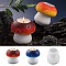 Silicone Candle Molds, for Candle Aromatherapy Making, Mushroom, White, 69x70.5mm