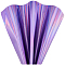 Laser Imitation Leather Fabric, Clothing Accessories, Medium Purple, 135x30x0.06cm