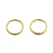 304 Stainless Steel Split Rings, Double Loops Jump Rings, Golden, 7x1mm, Inner Diameter: 6mm, Single Wire: 0.6mm