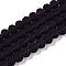 Transparent Glass Beads Strands, Faceted, Frosted, Rondelle, Purple, 6x4.5mm, Hole: 1.4mm, about 80~85pcs/strand, 38~40cm