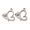 Non-Tarnish 316 Surgical Stainless Steel Pendants, Laser Cut, Butterfly Charm, Stainless Steel Color, 15x14x1mm, Hole: 1.4mm