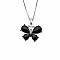 Crystal Butterfly Necklace Pendant Fashion Ornament Minimalist Pendant