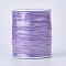 Korean Waxed Polyester Cords, Lilac, 1mm, about 200yards/roll(600 feet/roll)