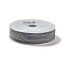 Braided Nylon Threads, Dyed, Knotting Cord, for Chinese Knotting, Crafts and Jewelry Making, Gray, 1mm, about 21.87 Yards(20m)/Roll