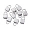 Tarnish Resistant 304 Stainless Steel Pendants, Lock, Stainless Steel Color, 17.2x9.8x3.8mm, Hole: 7x5mm