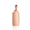 Ion Plating(IP) 304 Stainless Steel Pendants, with Jump Ring, Manual Polishing, Rectangle Charm, Stamping Blank Tag, Rose Gold, 10x4x1mm, Hole: 2.5mm