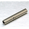 Tarnish Resistant 304 Stainless Steel Bayonet Clasps, Column, Stainless Steel Color, 18x5mm, Hole: 2mm