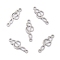 Non-Tarnish 201 Stainless Steel Pendants, Treble Clef, Stainless Steel Color, 18.5x7x1mm, Hole: 1.4mm