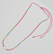 Miyuki & Natural Freshwater Pearl Braided Necklace for Women
