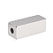 304 Stainless Steel Beads, Cuboid, Stainless Steel Color, 16x6x6mm, Hole: 2mm