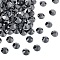 Preciosa® MAXIMA Crystal No Hotfix Flatback Stones, Czech Crystal, Dura Foiling, Round(438 11 615 Chaton Rose), 23980 272 Hematite, SS6(1.9~2.1mm)