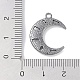 Подвески из сплава со стразами PALLOY-F018-20B-3