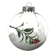 Украшения из прозрачных пластиковых наполняемых шариков XMAS-PW0002-04C-1