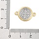 Покрытие стойки религия латунный соединитель подвески KK-B097-02G-4