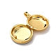 Латунь эмаль Locket подвески KK-K305-06G-3