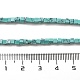 Синтетических нитей бирюзовые бусы G-B064-A45-5