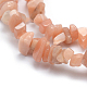 Натуральный Sunstone бисер пряди X-G-P332-46-2