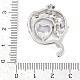 Латунные микро проложить кубического циркония подвески KK-M307-07P-3