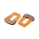 Подвески из смолы и дерева WOOD-F015-11F-2