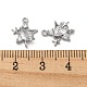 Латунные подвески из прозрачного кубического циркония KK-H460-19P-3